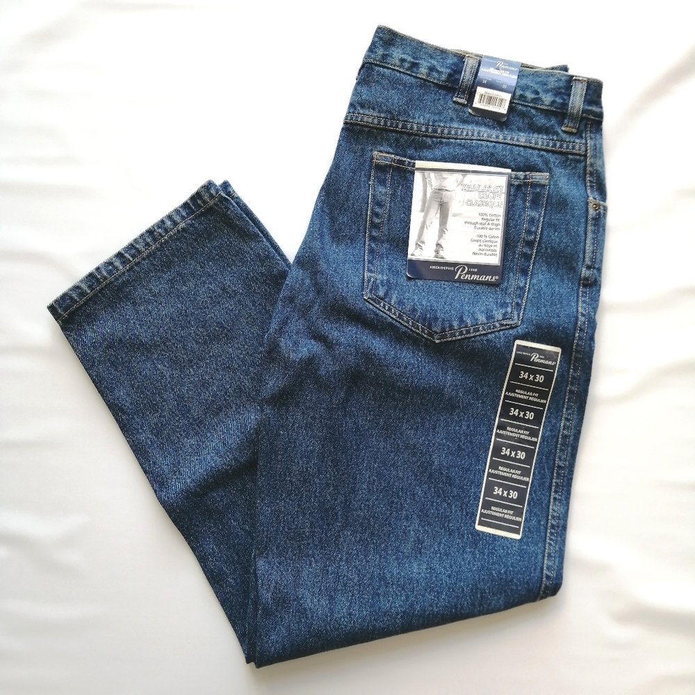 Penmans Vintage Blue Jeans 34x30 NWT